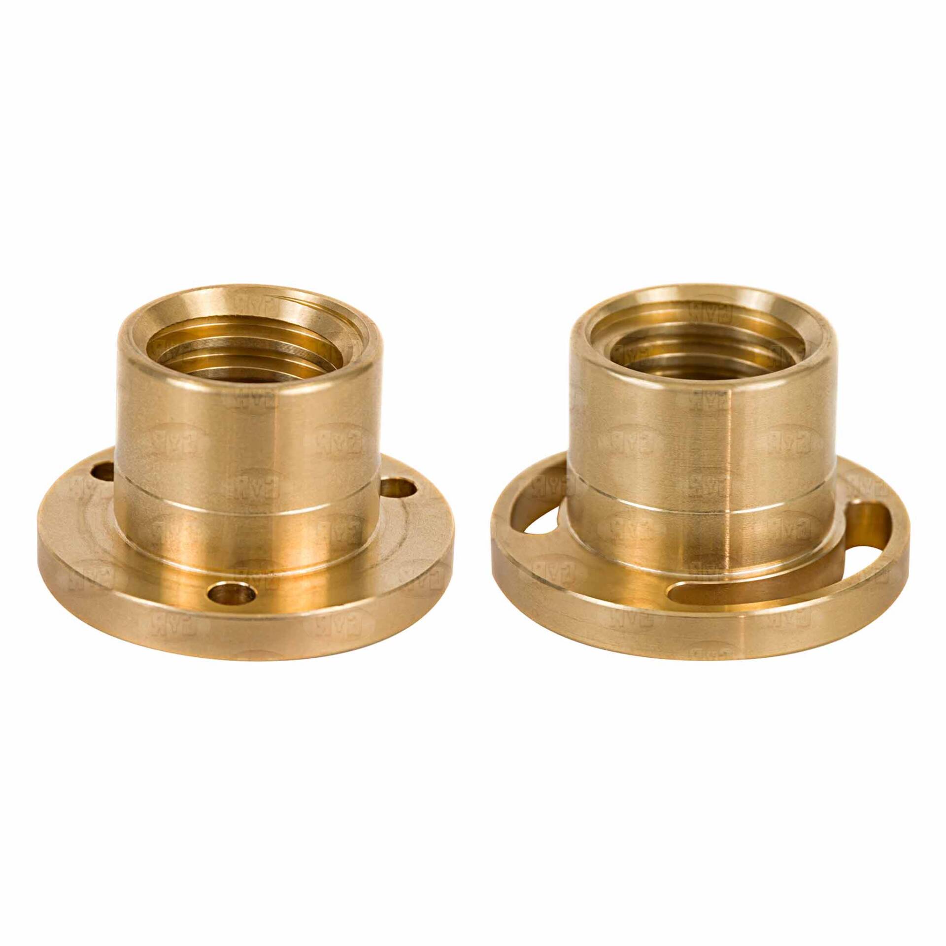 Juego de tuercas para eje X