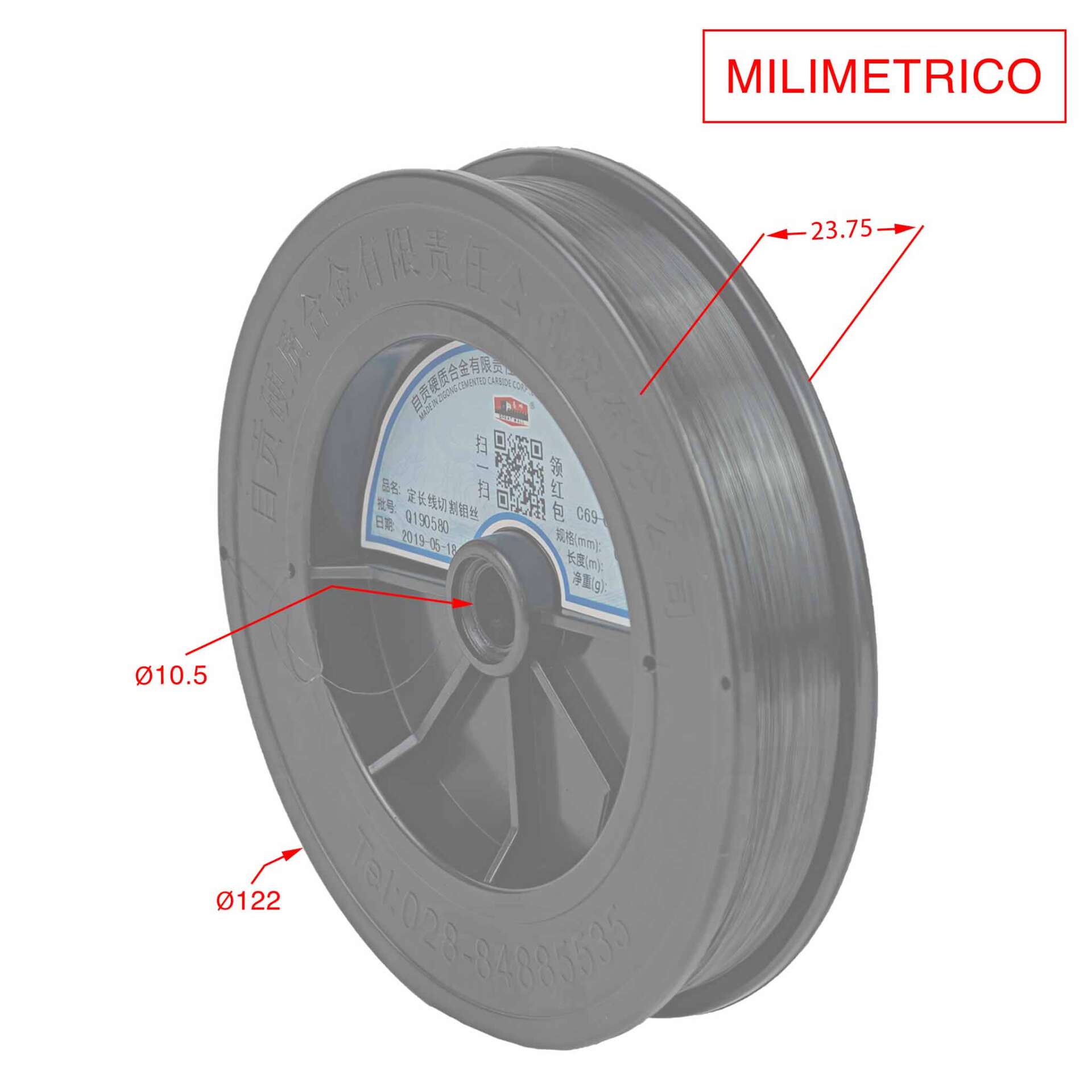Carrete de Hilo Calibre 0.18mm/2400 metros - Image 2